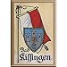 Produktbild Küchenmagnet - Wappen Bad Kissingen - Gr. ca. 8 x 5,5 cm - 37507 - Magnet Kühlschrankmagnet
