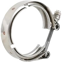 thumbnail image 2 of Stainless Steel V-Band Clamp & Flanges Set - 60mm (2.35") For Exhaust Turbo Hose 2 of 12