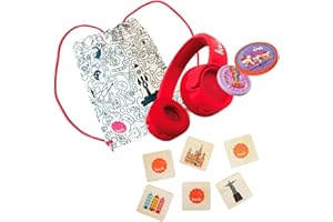 KEKZ (EDEL) KekzHörer StarterSet Premium Pini Rot (2.Generation mit Wunderkekz + Memory + Beutel)