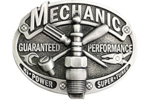 JEAN'S FRIEND New Vintage Mechanic Trades Tradesman Belt Buckle Gürtelschnallen US Stock