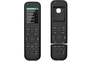 Disscool Silikonowe etui na pilota Logitech Harmony Elite, miękkie, odporne na upadki, silikonowe etui ochronne do Logitech Harmony Elite (silikonowa czerń)