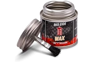 ERRECOM 1000 Miglia BKR 6104 DRY Wosk do Łańcucha Rowerowego - 60 ml, Suche Warunki Pogodowe, Pojemnik All-In-One zawiera Pędzelek do aplikacji