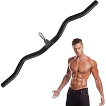 Favuit Latzugstange – Bizeps Stange, Kabelzug Griff, 102/40 Cm, 150 Kg Belastbarkeit, Für Krafttraining & Bodybuilding Favuit Latzugstange – Bizeps Stange, Kabelzug Griff, 102/40 Cm, 150 Kg Belastbarkeit, Für Krafttraining & Bodybuilding