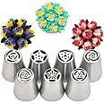 Russian Tulip Flower Cake Cream Pastry Baking Decoration Tools 7 Pieces Set
