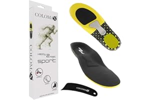 Plantillas de deporte ideales para cada día y para practicar deporte, de Happy2feet; acolchado óptimo; agarre máximo; para mu