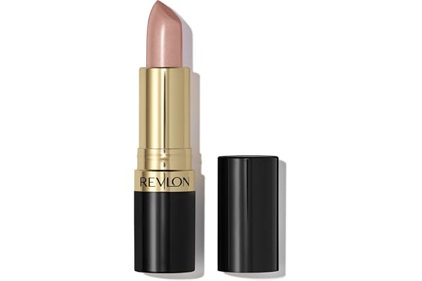 REVLON Rouge à lèvres Super Lustrous Pearl, Formule crémeuse pour des lèvres douces et pulpeuses, Sensation d'hydratation, 025 Sky Line Pink, 4,2g