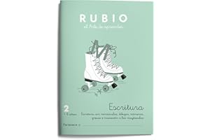 2 Escritura RUBIO | Minúsculas, números e iniciación a las mayúsculas |+6 años