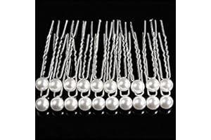 Febbya 0SOT Imitation pearl tiara for brides, Acrylic