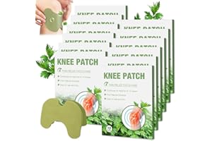 CLIUNT 120 Piezas Parches de alivio del dolor, Parches naturales para el dolor de espalda, Parche para aliviar el dolors muscular en el hombro y el cuello