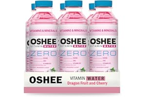 ‎SORINA Oshee Vitamin Water ZERO Vitamins & Minerals Flavour 555ml (Pack of 6) – Magnesium, Niacin, Pantothenic Acid, Vitamin B6, Folic Acid, Biotin, Vitamin B14