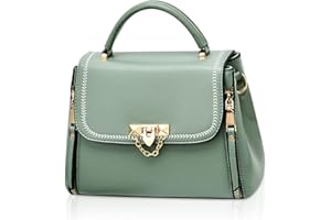 NICOLE & DORIS Sac à main pour femme - Petit sac élégant - Sac à bandoulière - Designer - En cuir synthétique - Avec bandoulière amovible