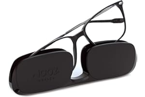 Nooz Optics Lunettes de lecture contre la Lumière Bleue mężczyźni i kobiety do komputerów, smartfonów, gier lub telewizji, prostokątny kształt - kolekcja Bao