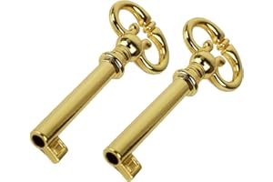 FELHOOD Grandfather Clock Door Key for Most Clocks Prior to 2004, Compatible with Ridgeway, Sligh, Emporer, Pearl, Seth Thomas, Trend Grandfather Clock (2*Grandfather Clock Key)