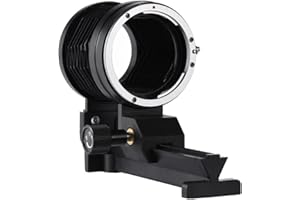 Andoer Macro Extension Balgengerät Faltenbalg Objektiv Zubehör für Canon EOS EF Bajonett-Kamera 5DIII 70D 700D 1100D DSLR