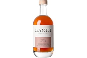 Épice Laori No 02 | Alternative sans alcool au rhum | Végétalien, faible en calories et sans sucre | Les meilleures plantes sans arômes artificiels | Parfait pour les longsboissons sans alcool