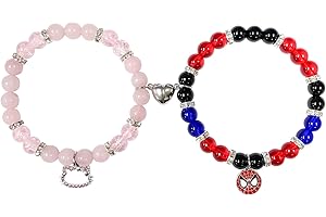 PIIMNT Paar Armband, Paar ArmbäNder, Armband Couple Bracelet, ArmbäNder für Paare Armband Paare Matching Bracelets für Freundin Geschenk