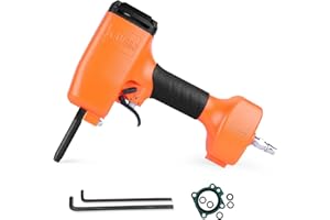 KIMSING Kamsin KT50 Strong Power Pneumatic Nail Puller Gun with Trigger Safety, Heavy Duty Air Punch Nailer, Nails Remover Gun for Denailing & Recycling Woods