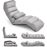 tectake® Fauteuil Relax XXL Velours 2en1 Fauteuil TV