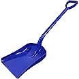 Faithfull FAIPLSHOVEL Blue Plastic Shovel, Lightweight & Strong with Polypropylene Coated Steel Shaft – Blade Size 390mm x 315mm, Total Length 1020mm