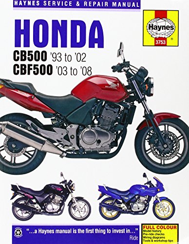 Preisvergleich Produktbild Honda CB500 Service And Repair Manual