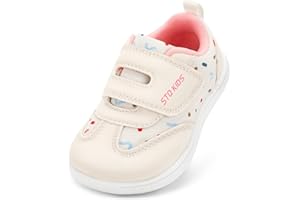 STQ KIDS Barfußschuhe Kinder Weit Zehenraum Leicht Lauflernschuhe Baby Turnschuhe Jungen Mädchen Sneaker Hallenschuhe Draußen 21-29 EU