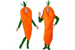 W WIDMANN MILANO Party Fashion - Disfraz zanahoria, verdura, zanahoria, disfraces