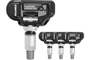 CDWTPS Car Tire Pressure Sensor,433Mhz Tire Pressure Monitoring(TPMS) Sensor for Mercedes-Benz Replace#A0009050030 (4 Pack)