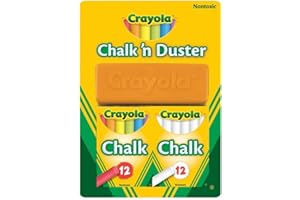 CRAYOLA Chalk and Duster Set