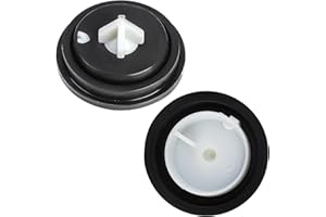 ANBOO 2 Pièces Rondelles de Joint Chasse d'Eau WC, Membrane Chasse d'Eau, Joint Toilette, Joints de Diaphragme à Entrée Latérale pour l'Entretien des Chasses D'eau des Toilettes, Flotteur Chasse d'eau