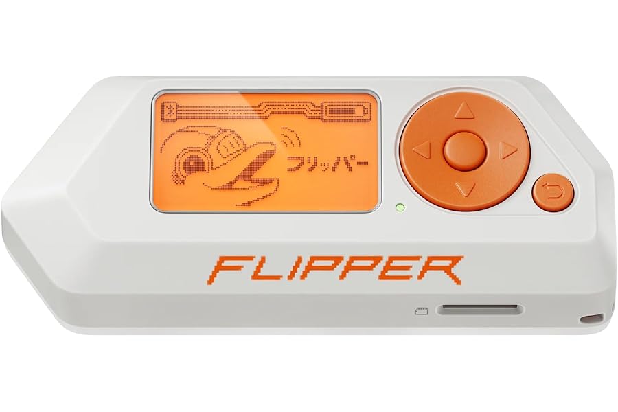 Flipper Zero - Portable Multi-Tool Device for Geeks - Fully Open-Source & Customizable - RFID + NFC Reader, Infrared Remote and Wireless Signal Explorer for Curious Minds, White