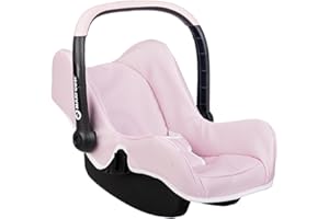 Smoby - Maxi-COSI - Siège Rose - Jouet d'Imitation - pour Poupons Jusqu'à 42 cms - Léger - Poignée Orientable - A Partir de 3 Ans - Fabrication Espagnole