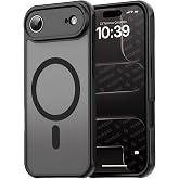 Minesk iPhone Air i&ccedil;in MagSafe ile Uyumlu MattCover Serisi Arkası Mat Polikarbonat Kenarları Silikon ve K&ouml;şeleri G&uuml;&ccedil;lendirilm