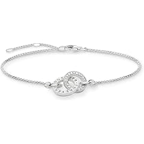 Thomas Sabo Orecchini A Borchia Donna In Argento 925 Con Zirconi Bianchi – Modello H1848-416-14
