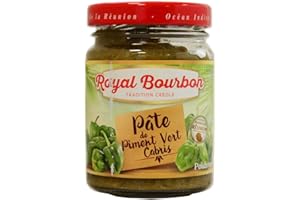 Pâte de piment cabris vert royal bourbon