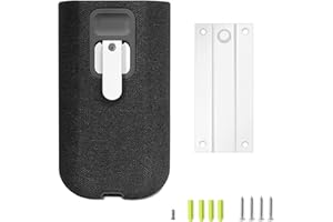 EUGOOCX Support mural pour haut-parleurs arrière sans fil Sony SA-RS5, support de barre de son surround en métal, accessoires de montage audio domestique (1 support – blanc)