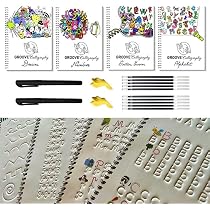 Cahiers D’écriture Réutilisables Pour Enfants – Encre Magique Effaçable, Rainures Guidées, Aide à La Tenue Du Stylo, 4 Modèles (lettres, Chiffres, Calculs)