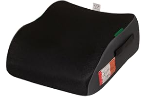 UNITED KIDS Autokindersitz Safari Gruppe II/III EU Norm ECE R129 Sitzerhöhung für Kinder von 135-150cm, Farbe:schwarz-grau