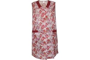 Kittel Schürze Dederon Nylon Kittelschürze versch. Farben