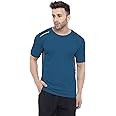 CHKOKKO Men Solid Raglan Regular Fit Gym T-Shirt
