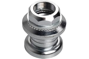 SENQI Silver Colour Iron Bicycle Front Fork Bowl Set 1"-24T22.23027mm Bike Headset