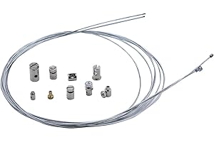 YUCHENSHLP Universal Inner Clutch Throttle Brake Repair Kit Motorcycle Clutch Throttle Cables Brake Repair Kit with Fixing Screws Universal Parts