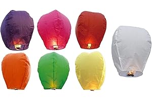 GRANDEY Grande, farolillos chinos volantes Kongming Flying Wishing, colores surtidos