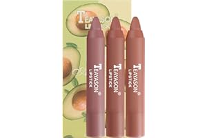 SOMGKINE Zestaw 3 pomadek do ust, matowe, aksamitne szkliwo, trwała pomadka do ust, wodoodporna, matowa pomadka do ust, błyszczyk do ust, nieprzywierająca filiżanka Sexy Colors (02)