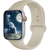 CONSTRAIN - Apple ile uyumlu Watch 38mm 40mm 41mm 1/2/3/4/5/6/se/se2/7/8/9 Spor Silikon Kordon 16-a&ccedil;ık Gri