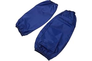 Healeved 1 Pair Waterproof PVC Arm Sleeves Covers Antifouling Oilproof Oversleeves for Cleaning Dishwashing and Kitchen Forearm Guards