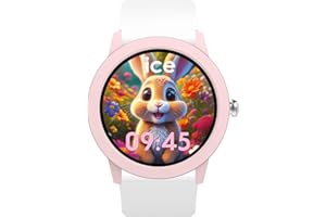 Ice-Watch - Ice Smart Junior 3.0 - Montre connectée Ronde pour Enfant avec Bracelet en Silicone (1.19 Pouces)