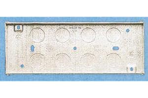 FOXCUP MK (ELECTRIC) 3 Gang Steel Box - 35MM