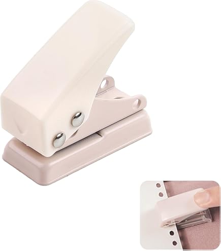 Perforatrice Compatta Esselte Rapid Mini 2 Fori - Capacità 10 Fogli, Colore Lavanda - Foto 2