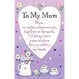 Heartwarmers To My Mum Credit Card Style Keepsake with Signature Panel