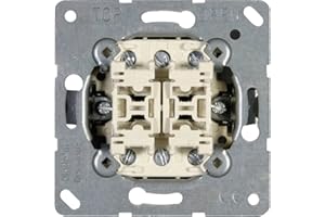 Jung Einsatz Doppel-Wechselschalter LS 990, AS 500, CD 500, LS design, LS plus, FD design, A 500, A plus, A creation, C